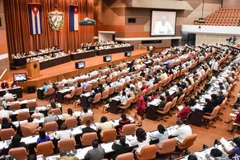 Toàn cảnh một phiên họp Quốc hội Cuba ở La Habana. (Nguồn: AFP/TTXVN)