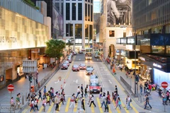 Doanh thu bán lẻ tại Hong Kong giảm. (Nguồn: Shutterstock)