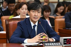 Bộ trưởng tư pháp Hàn Quốc Cho Kuk. (Nguồn: hani.co.kr)