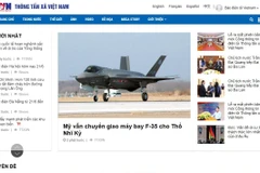 Lễ ra mắt phiên bản mới Cổng thông tin điện tử Thông tấn xã Việt Nam đã chính thức diễn ra sáng 20/6 tại Hà Nội. (Ảnh: TTXVN)