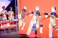 "Người đi xuyên tường" là một gamshow vận động vui nhộn. (Ảnh: BTC)