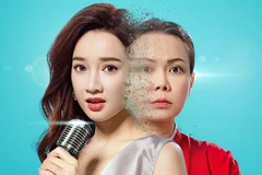 Nhã Phương và Việt Hương trong "Hoán đổi." (Ảnh: Đoàn làm phim)