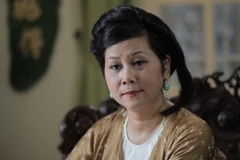 Nghệ sỹ ưu tú Minh Hằng hóa thân vào vai bà Phó Đoan trong phim "Trò đời." (Ảnh: Đoàn làm phim)