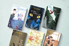 Một số tác phẩm của nhà văn Vũ Hùng. (Ảnh: NXB Kim Đồng)