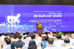 Toàn cảnh Diễn đàn Cấp cao Chuyển đổi số Việt Nam - Châu Á 2023. (Ảnh: Minh Sơn/Vietnam+)