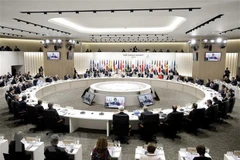 Toàn cảnh một phiên họp của các nước G20. (Nguồn: AFP/TTXVN)