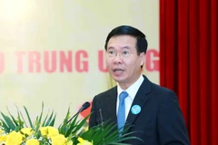 Ông Võ Văn Thưởng, Ủy viên Bộ Chính trị, Bí thư Trung ương Đảng, Trưởng Ban Tuyên giáo Trung ương . (Ảnh: Phương Hoa/TTXVN)