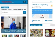 Một website vi phạm quy định trang tin điện tử: không được cấp phép, không có người chịu trách nhiệm, không có địa chỉ, số điện thoại liên hệ.. (Nguồn: TTXVN)