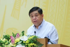 Bộ trưởng Bộ Kê hoạch và Đầu tư Nguyễn Chí Dũng. (Ảnh: Thống Nhất/TTXVN)