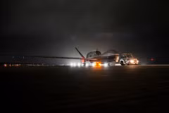 Máy bay không người lái MQ-4C Triton. (Nguồn: defensenews.com)
