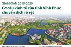Giai đoạn 2015-2020: Cơ cấu kinh tế tỉnh Vĩnh Phúc chuyển dịch rõ rệt