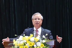 Ông Trần Quốc Vượng, Ủy viên Bộ Chính trị, Thường trực Ban Bí thư. (Ảnh: Doãn Tấn/TTXVN)