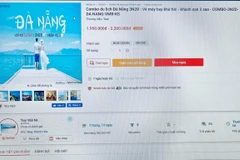 Một trong vô vàn mời chào combo du lịch giá rẻ trên mạng. (Ảnh minh họa chụp màn hình)