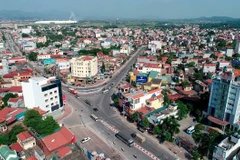  Một góc thành phố Chí Linh. (Nguồn: TTXVN)