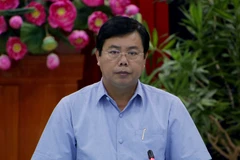 Bí thư Tỉnh ủy Cà Mau Nguyễn Tiến Hải. (Ảnh: Kim Há/TTXVN)