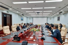 Chủ tịch UBND thành phố Huỳnh Đức Thơ tiếp đoàn Hiệp hội doanh nghiệp Nhật Bản. (Nguồn: danang.gov.vn)