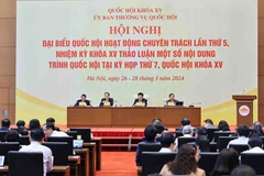 Quang cảnh hội nghị. (Ảnh: Minh Đức/TTXVN)