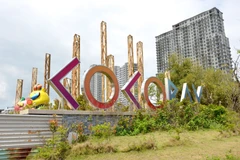 Dự án Khu nghỉ dưỡng và nhà ở cao cấp The Empire (hay còn gọi là Dự án Cocobay Đà Nẵng). (Ảnh: Quốc Dũng/TTXVN)