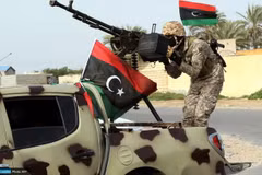 Lính Libya. (Nguồn: AFP)