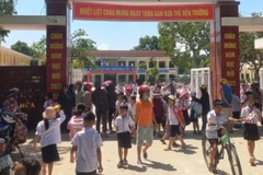 Học sinh tiểu học. (Ảnh: TTXVN phát)