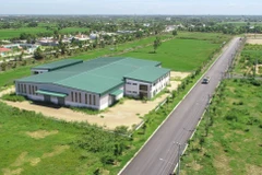 Một khu công nghiệp ở Long An. (Nguồn: Báo Long An)