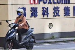 Tòa nhà của công ty Foxconn ở Đài Bắc, Đài Loan, Trung Quốc, ngày 9/1/2022. (Nguồn: Reuters)