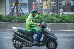 Nhiều khu vực trên cả nước có mưa rào và dông rải rác. (Nguồn: Vietnam+)