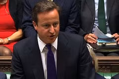 Thủ tướng Anh David Cameron. (Ảnh: AFP/TTXVN)