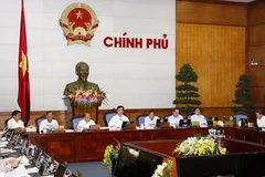 Phiên họp Chính phủ thường kỳ. (Ảnh: TTXVN)