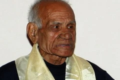 Cựu Ngoại trưởng 82 tuổi của Nepal, ông Shailendra Kumar Upadhyay. (Ảnh: Getty Images)