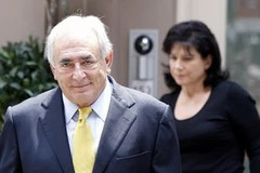 Cựu Tổng Giám đốc Quỹ Tiền tệ quốc tế (IMF) Dominique Strauss-Kahn. (Ảnh: Reuters)