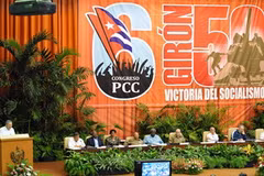 Đại hội Đảng Cộng sản Cuba lần thứ VI. (Ảnh: AFP/TTXVN)