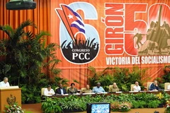 Đại hội Đảng Cộng sản Cuba lần thứ VI. (Ảnh: AFP/TTXVN)