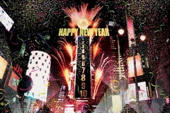 Quảng trường Thời đại ở New York. (Ảnh: Internet)