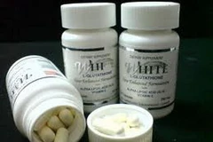 Thuốc làm trắng có glutathione . (Ảnh: Internet)