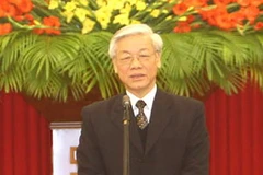 Tổng bí thư, Chủ tịch Quốc hội Nguyễn Phú Trọng. (Ảnh: Trí Dũng/TTXVN)