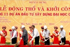 Lễ động thổ. (Ảnh: chinhphu.vn)