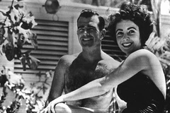 Liz Taylor và William Pawley, vị hôn phu đầu tiên. (Ảnh: extravaganzi.com)