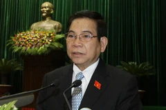 Chủ tịch nước Nguyễn Minh Triết. (Ảnh: Nguyễn Dân/TTXVN)