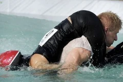 Taisto Miettinen và Kristiina Haapanen. (Ảnh: AFP)