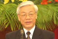 Tổng bí thư, Chủ tịch Quốc hội Nguyễn Phú Trọng. (Ảnh: Trí Dũng/TTXVN)