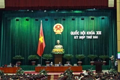 Quốc hội khóa XIII, kỳ họp thứ 2. (Ảnh: TTXVN)