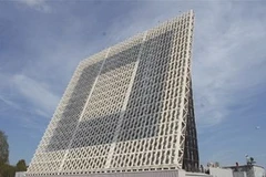 Hệ thống rađa cảnh báo tên lửa Voronezh-DM. (Ảnh: Internet)