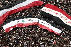 Quang cảnh một cuộc biểu tình mới đây tại quảng trường Tahrir. (Ảnh: AFP/TTXVN)