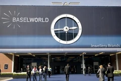 Triển lãm đồng hồ và đồ trang sức Basel World danh tiếng thế giới, tại Basel, Thụy Sĩ. (Ảnh: Keystone)