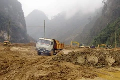 Việc hoàn thổ Mỏ vàng Bản Giang, Lương Thượng, Na Rì quá chậm gây bức xúc cho người dân địa phương. (Ảnh: Nguyễn Văn Trình/Vietnam+)