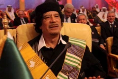 Nhà lãnh đạo Liby Muammar Gaddafi. (Ảnh: EPA/TTXVN)