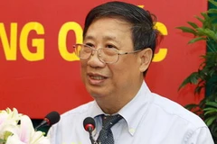 Phó Thủ tướng, Bộ trưởng Ngoại giao, tới dự và phát biểu. (Ảnh: Doãn Tấn/TTXVN)