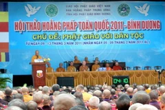 Toàn cảnh hội thảo. (Ảnh: Quách Lắm/TTXVN)