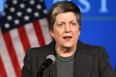 Bộ trưởng An ninh Nội địa Mỹ Janet Napolitano. (Nguồn: Getty Images)